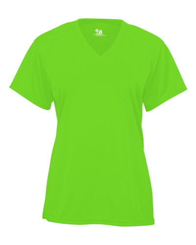 Badger 4162 Women's B-Core V-Neck Tee