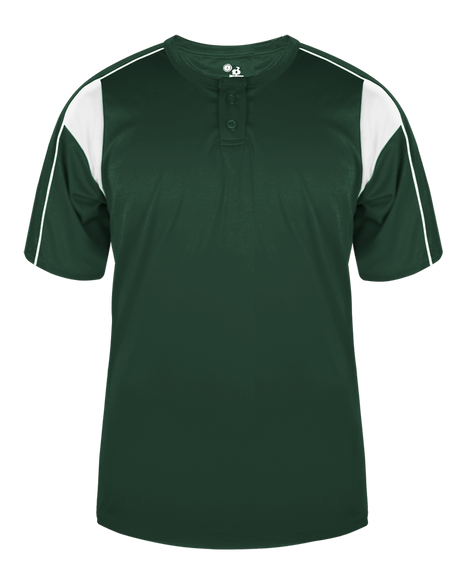 Badger Men's Pro Placket Baseball Jersey Badger