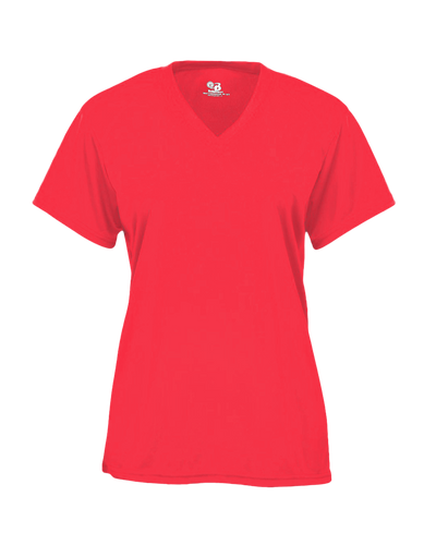 Badger 4162 Women's B-Core V-Neck Tee