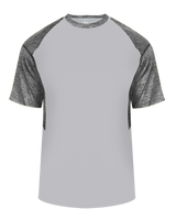 Badger Men's Tonal Blend Panel Tee Badger