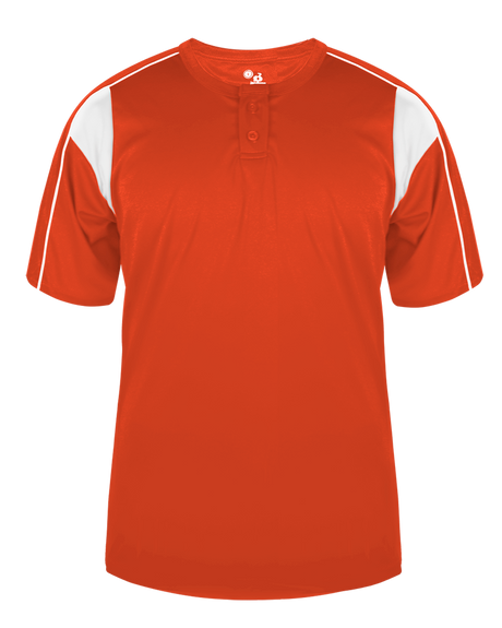 Badger Men's Pro Placket Baseball Jersey Badger