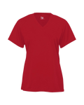 Badger 4162 Women's B-Core V-Neck Tee Badger
