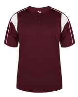 Badger Men's Pro Placket Baseball Jersey Badger