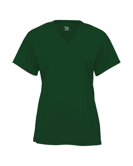 Badger 4162 Women's B-Core V-Neck Tee Badger