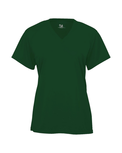 Badger 4162 Women's B-Core V-Neck Tee