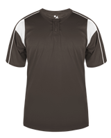Badger Men's Pro Placket Baseball Jersey Badger