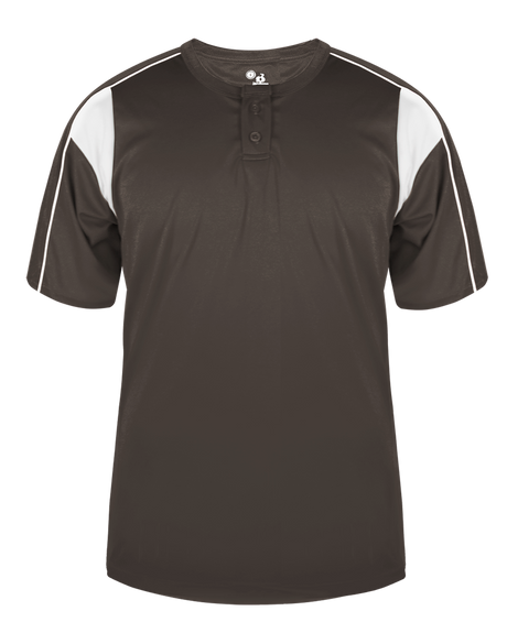 Badger Men's Pro Placket Baseball Jersey Badger