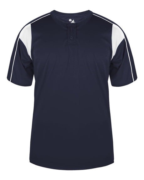 Badger Men's Pro Placket Baseball Jersey Badger