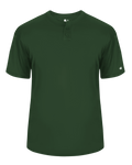 Badger Men's B-Core Placket Baseball Jersey Badger