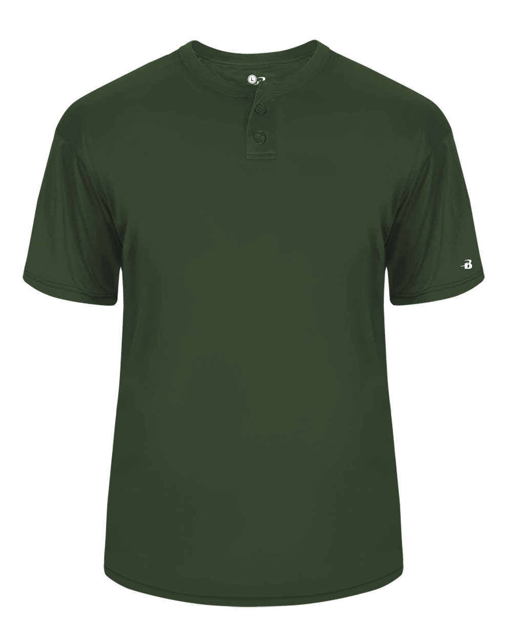 Badger Men's B-Core Placket Baseball Jersey Badger