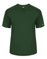 Badger Men's B-Core Placket Baseball Jersey Badger