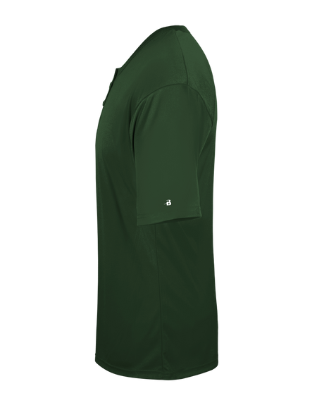 Badger Men's B-Core Placket Baseball Jersey Badger