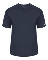 Badger Men's B-Core Placket Baseball Jersey Badger