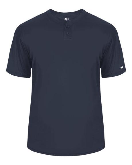 Badger Men's B-Core Placket Baseball Jersey Badger