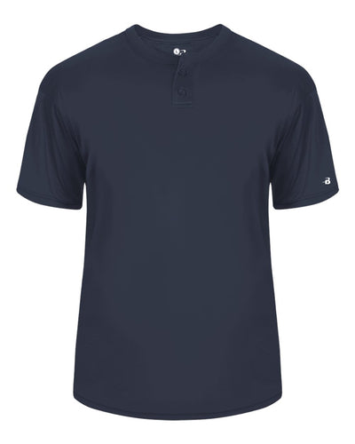 Badger Men's B-Core Placket Baseball Jersey