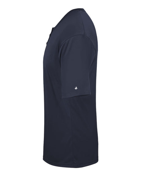 Badger Men's B-Core Placket Baseball Jersey Badger
