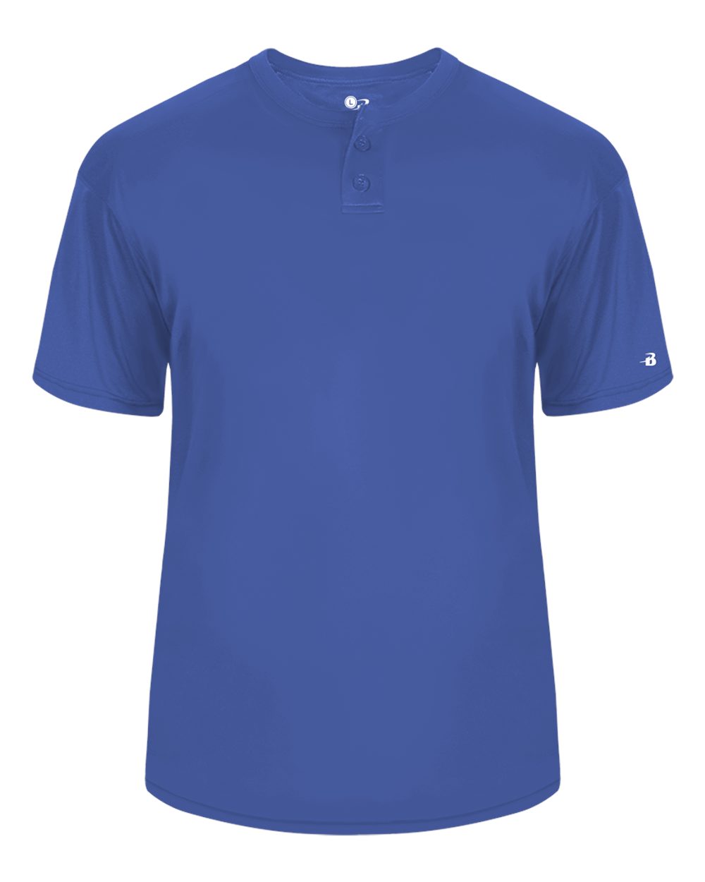 Badger Men's B-Core Placket Baseball Jersey Badger