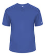 Badger Men's B-Core Placket Baseball Jersey Badger