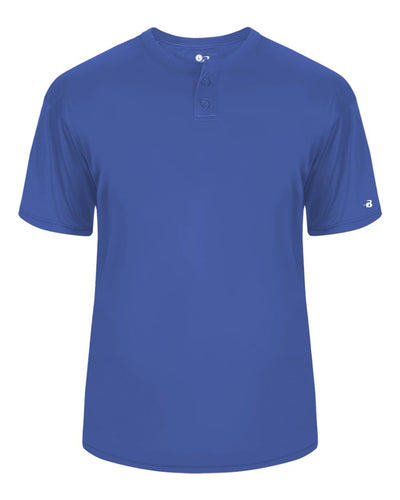 Badger Men's B-Core Placket Baseball Jersey