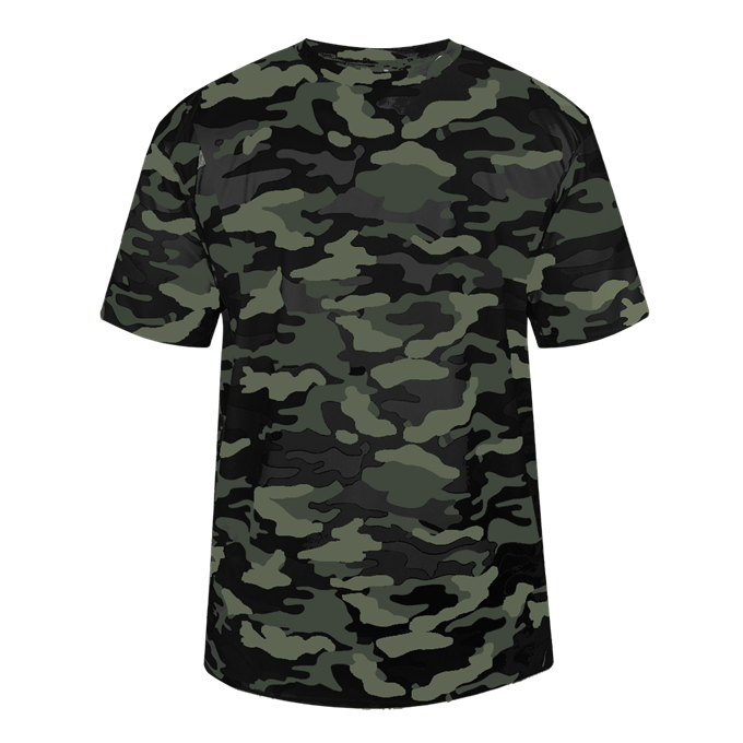 Badger Men's Camo Tee Badger