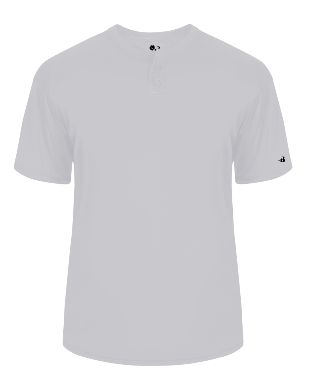 Badger Men's B-Core Placket Baseball Jersey Badger