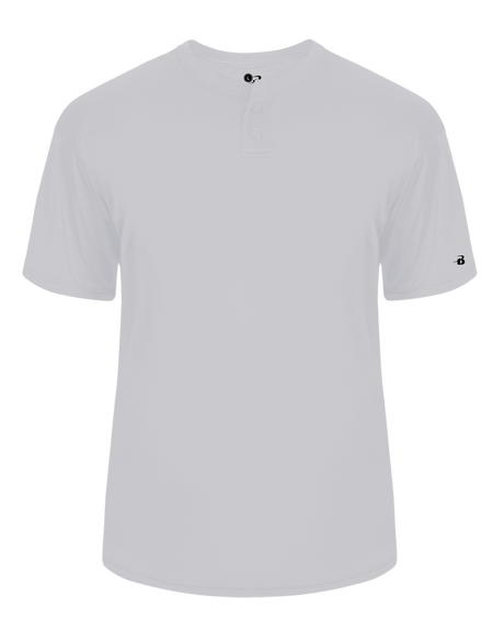Badger Men's B-Core Placket Baseball Jersey Badger