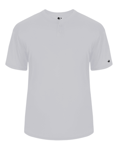 Badger Men's B-Core Placket Baseball Jersey