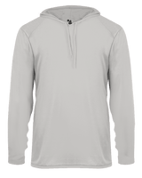 Badger 4150 Men's B-Core Long-Sleeve Hooded Tee Badger