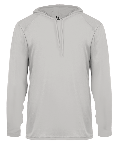 Badger 4150 Men's B-Core Long-Sleeve Hooded Tee Badger