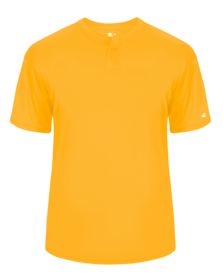 Badger Men's B-Core Placket Baseball Jersey Badger