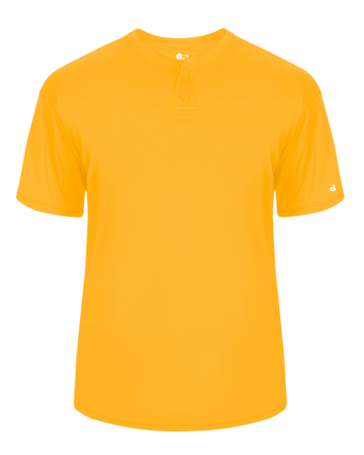 Badger Men's B-Core Placket Baseball Jersey
