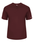 Badger Men's B-Core Placket Baseball Jersey Badger