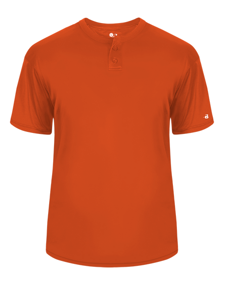 Badger Men's B-Core Placket Baseball Jersey Badger