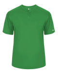 Badger Men's B-Core Placket Baseball Jersey Badger