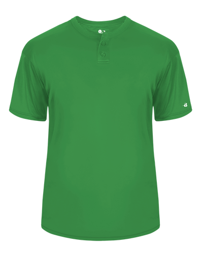 Badger Men's B-Core Placket Baseball Jersey