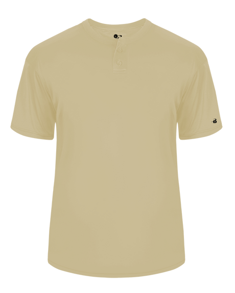Badger Men's B-Core Placket Baseball Jersey Badger
