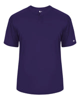 Badger Men's B-Core Placket Baseball Jersey Badger