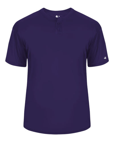 Badger Men's B-Core Placket Baseball Jersey