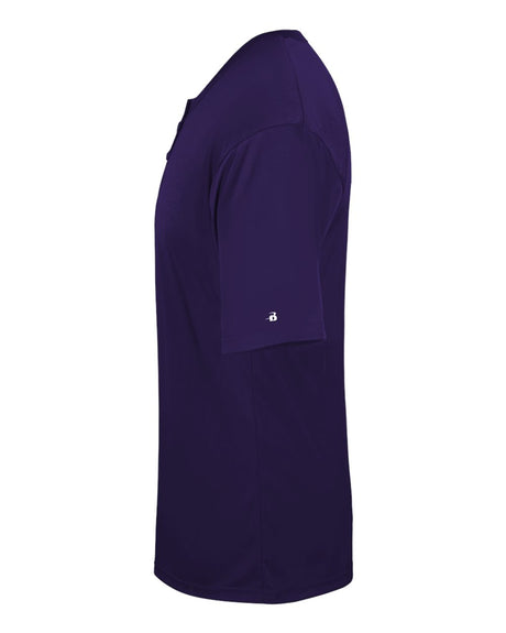 Badger Men's B-Core Placket Baseball Jersey Badger