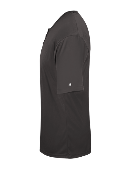 Badger Men's B-Core Placket Baseball Jersey Badger