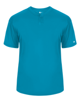 Badger Men's B-Core Placket Baseball Jersey Badger