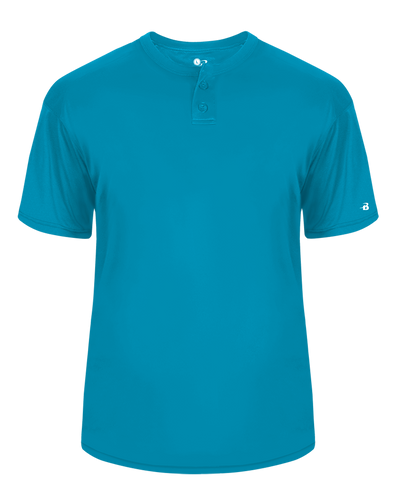 Badger Men's B-Core Placket Baseball Jersey
