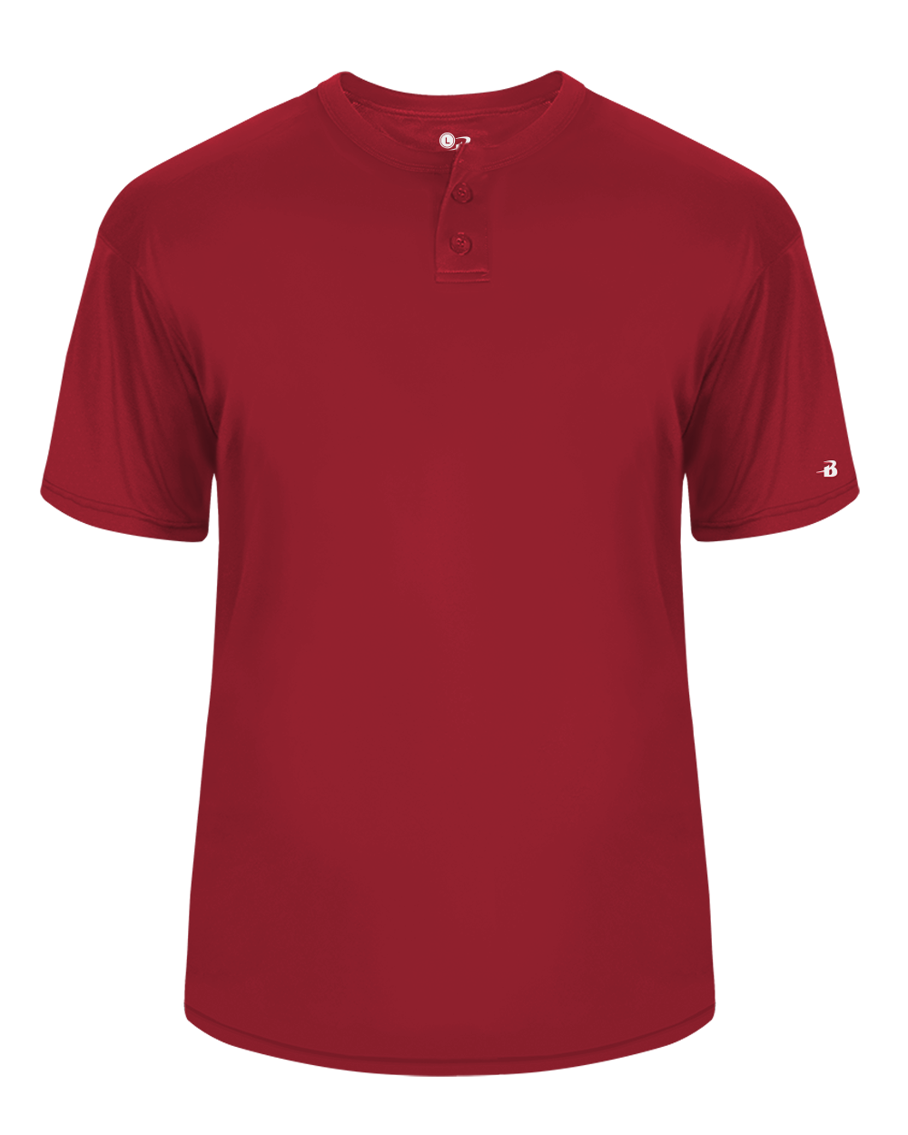 Badger Men's B-Core Placket Baseball Jersey Badger