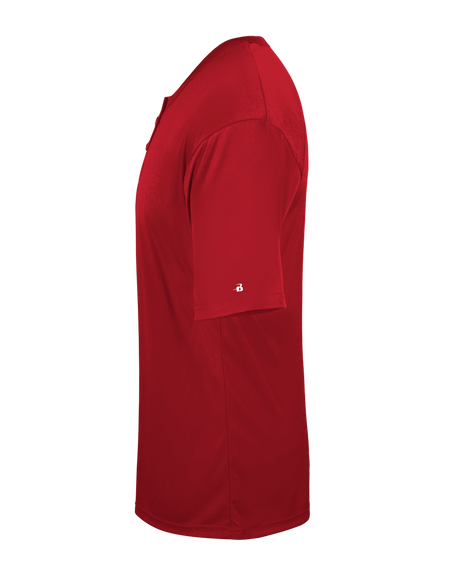 Badger Men's B-Core Placket Baseball Jersey Badger