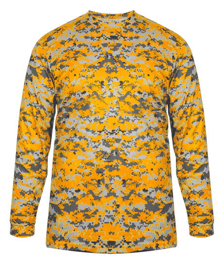 Badger 4184 Men's Digital Long-Sleeve Tee Badger