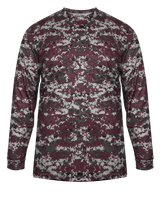 Badger 4184 Men's Digital Long-Sleeve Tee Badger