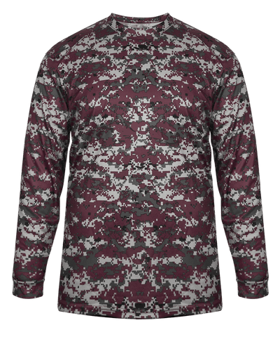 Badger 4184 Men's Digital Long-Sleeve Tee