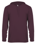 Badger 4150 Men's B-Core Long-Sleeve Hooded Tee Badger