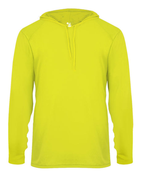 Badger 4150 Men's B-Core Long-Sleeve Hooded Tee Badger