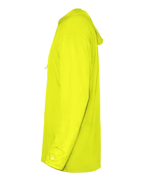 Badger 4150 Men's B-Core Long-Sleeve Hooded Tee Badger